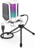 FIFINE AmpliGame A6VW Condenser USB Desktop Microphone for Gaming PC/PS5 by FIFINE
