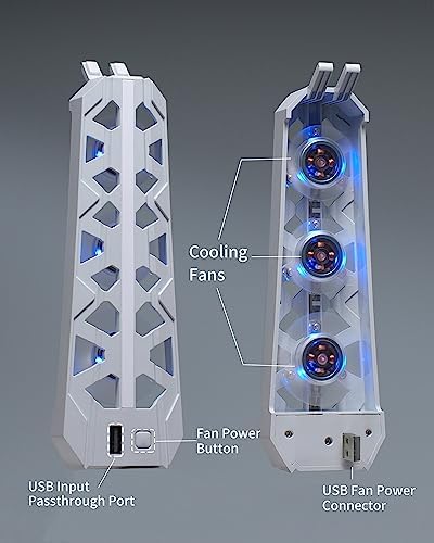 PS5 Cooling Fan (Not for Slim/Pro) High-Efficiency Cooler with USB3.0 - Image 4