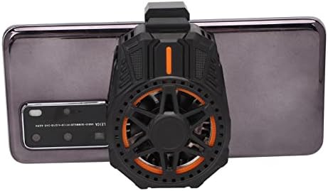 Generic Mobile Phone Cooler Black Lightweight Semiconductor Cooling Fan for Gaming and Video Watching 125g - Image 2