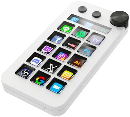Streaming Deck,Macro pad/Calculator/Numeric Keypad Three Modes by Startyourjourneyofdiscovery