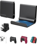 4 Pack Foldable Controller Wall Mount Holder, Xbox Controller Stand , Compatible with Xbox Switch, Adhesive/Screw,Remote Accessories, Keyboard Holder,Wall Mount Storage, Headphone & Headset Hanger by 6amLifestyle