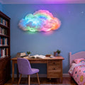 STHF DIY USB-Powered Thundercloud LED Light Decor | 3D Shapable Clouds Lamp, Unique Room Decor & Night Light for Bedroom, Gaming Room, Ceiling Ambiance & Party (6-Meter Cloud) by Unknown