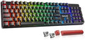 Redragon K671KS Wireless Mechanical Gaming Keyboard, Tri Mode BT/2.4G/USB-C Hot Swappable Custom Keyboard, RGB Backlit Computer Gaming Keyboards, PBT Keycaps, Programmable for PC/Tablet/MAC by REDRAGON
