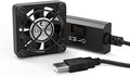 ELUTENG 40mm USB Fan with 3 Speed Control USB Ventilator 5V Max 5300RPM High Flow VR Cooling Fan Compatible for Receiver DVR Playstation Xbox Computer Cabinet Cooling by ELUTENG