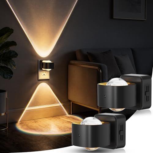 Briignite Night Light Projector, LED Night Lights Plug into Wall Rotating by WelcometoBriigniteenjoyyourtimehere