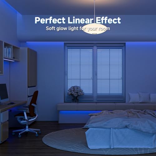 BTF-LIGHTING UL Listed Blue Color 5mm Width FCOB COB LED Strip Light - Image 6