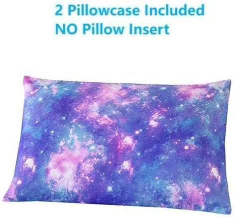SDIII Colorful Galaxy Fitted Sheet Twin with 2 Pillowcases, Deep Pocket Soft Microfiber Space Bed Sheet Twin Size for Girls Boys Kids and Teens - Image 6