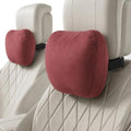 2 PCS Car Pillow for Driving Seat Soft Suede Headrest Neck & Lumbar Support | Universal Fit,Pain Fatigue Relief,Comfortable Plush,Elastic Adjustable Strap,Travel Sleep,Breathable Machine Washable Cover by GoodpillowBetterdriver