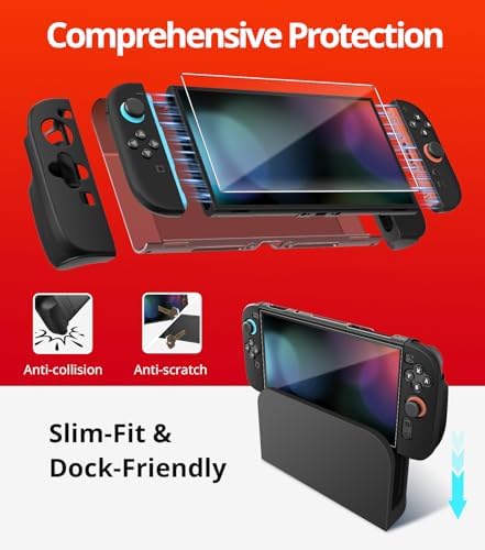 ivoler 22-in-1 Accessories Bundle Kits for Nintendo Switch 2,Carrying Case - Image 5