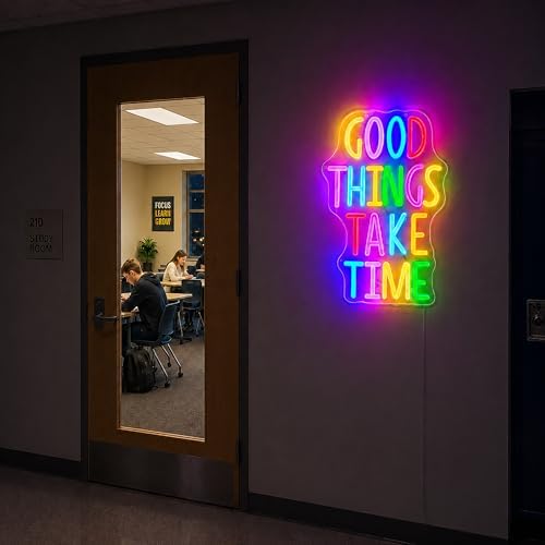 Neon Sign, Positive Neon Signs for Wall Decor LED Signs Neon Light - Image 4