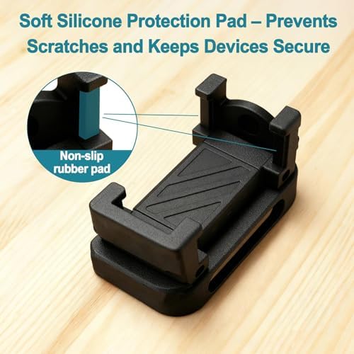 Mobile Clip for Controller, Foldable & Extendable Phone Holder Mount, Adjustable Gaming Clip Bracket for Smartphone, Portable & Secure Design for Comfortable Mobile Gaming (for Micro) - Image 4