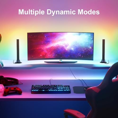 RGB Light Bar Smart Music Sync RGB IC LED Lights Bars, APP&Remote Control - Image 6