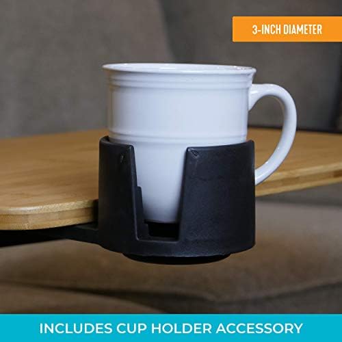 Stander TV Table Accessory Bundle, Only Works with The Omni Tray, Includes Cup Holder, Utensil Compartment, and Base Tube Organizer - Image 3