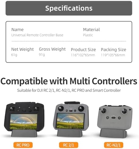 Tablet Holder Mount for DJI RC 2/RC 1/RC-N2/RC-N1/RC PRO Drone Remote Controller Base Accessories Portable Tablet Mount Desktop Display Stand - Image 3