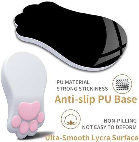 L-SPOUTTO Ergonomic Mouse Pad with Wrist Rest,Cute Mouse Pad Wrist Support - Image 2