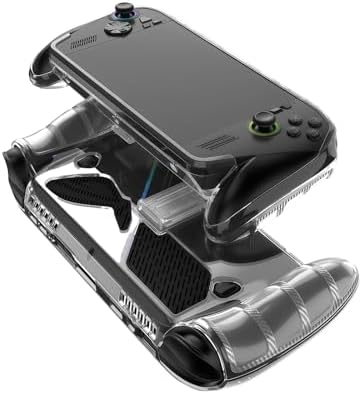 Case for ROG Ally X 7" Gaming Handheld, Thin Slim Lightweight&Stand&Scratch Proof Durable Protection Rubber TPU Cover (Transparent). by Unknown