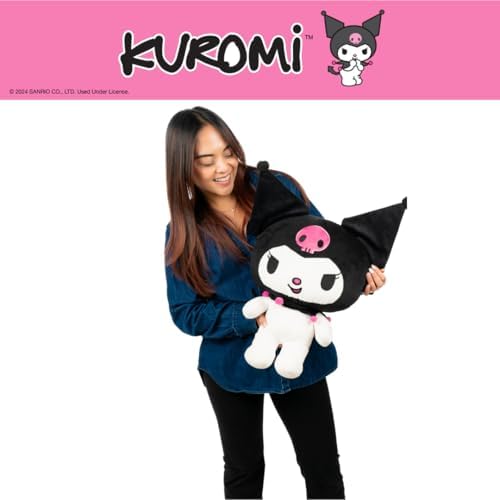 Kuromi Cuddle Pillow Buddy, Kids Bedding Super Soft Plush Kawaii Pillow, (Officially Licensed Product) By Franco Collectibles - Image 4
