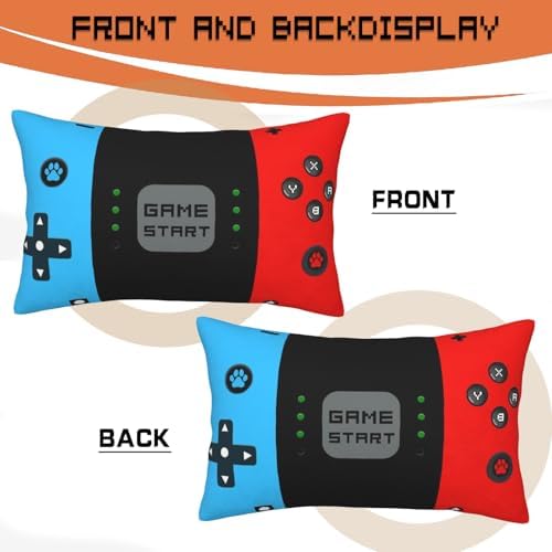 Gamer Gifts for Teen Boys, Gaming Boy Room Decor, Gaming Accessories for Teen Boy, Gamer Pillow Case Flannel Material，12 x 20 inches 1-Pack (No Inserts) - Image 3