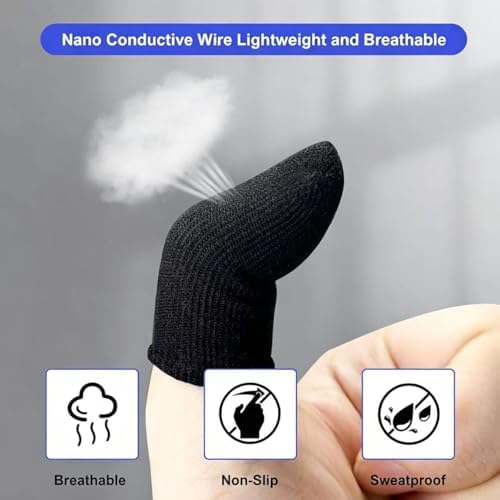 14 in 1 Mobile Dual Phone Cooler w/ PUBG Mobile Controller & Finger Sleeves - Image 8