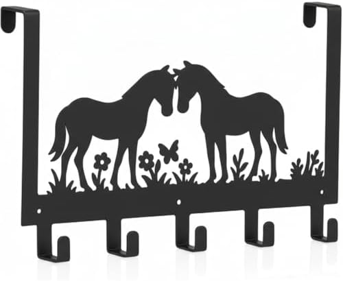 Reallnaive Horse Over The Door Hooks Room Decor by Reallnaive