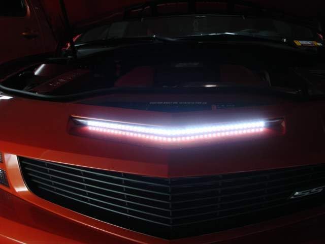 iJDMTOY 20-Inch RGB LED Knight Rider Scanner Light Bar 48-LED Strip for Car Interior Exterior Decoration Lighting - Image 6