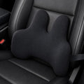 Slim Lumbar Support Pillow for Car Seat and Office Chair | Slim dual-wing memory foam back cushion with adjustable strap and washable cover for office chairs, gaming chairs and cars by HOME