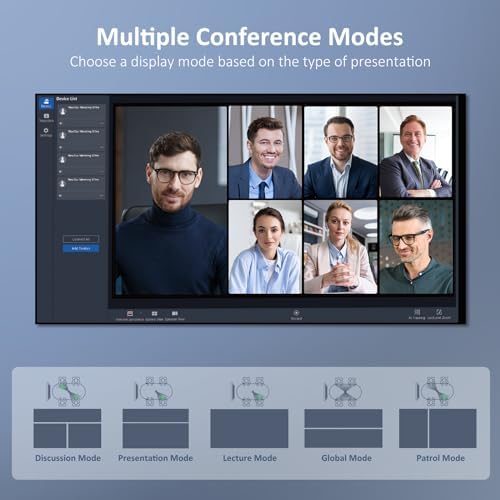 NexiGo Meeting 360 Ultra (Gen 3), Enhanced All-in-One Conference Camera System, Multi-Camera Setup, 8K Capture, AI-Powered Framing and Auto Tracking, for Medium to Large Meeting Rooms - Image 5