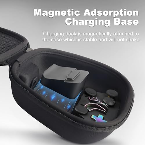 Complete Component Pack for Xbox Elite Controller Series 2 - Accessories Includes 1 Carrying Case, 1 Charging Dock, 4 Thumbsticks, 4 Paddles, 1 Adjustment Tool and 1 Charging Cable (Iridescent) - Image 4
