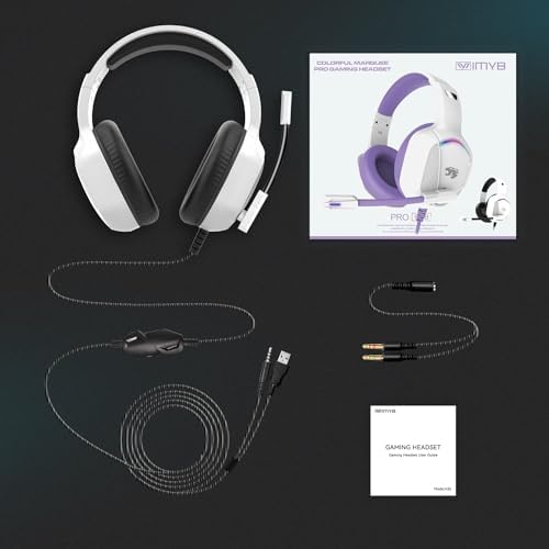 IMYB A36 Gaming Headset with Mic Stereo Headphones for Pc, PS5, Xbox - Image 7