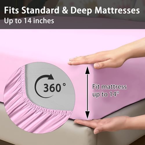 Pamnest Full Comforter Set with Sheets, 7 Pieces Cute Kids Bedding - Image 4