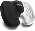 FORTEM Seat Cushion, Office Chair Cushion for Tailbone Sciatica Pain Relief | Memory Foam Pillow for Car | Ergonomic Design | Washable Cover | Non Slip | Black by FORTEM
