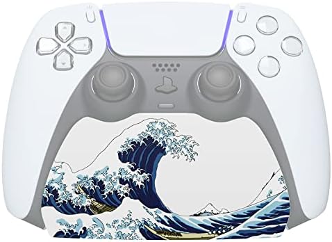 PlayVital The Great Wave Controller Display Stand for ps5, Gamepad Accessories Desk Holder for ps5 Controller with Rubber Pads - Image 3