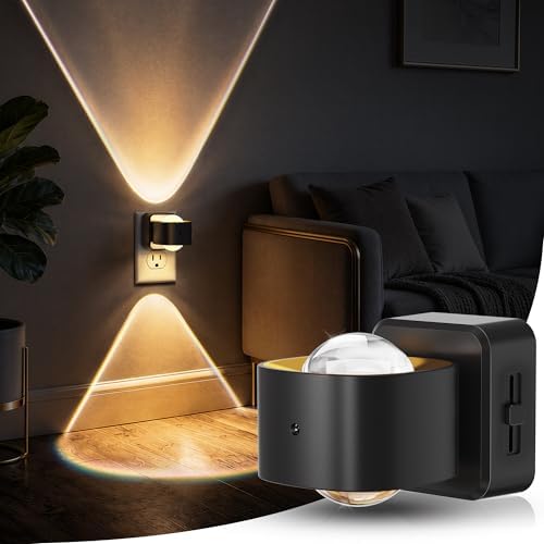 Briignite Night Light Projector, LED Night Lights Plug into Wall Rotating by WelcometoBriigniteenjoyyourtimehere