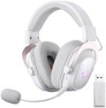 Redragon H510 PRO 3-Mode RGB Gaming Headset - 7.1 Surround Sound - 53MM Audio Drivers in Memory Foam Ear Pads w/Durable Fabric Cover- Multi Platforms Headphone - USB Powered for PC/PS4/NS by REDRAGON