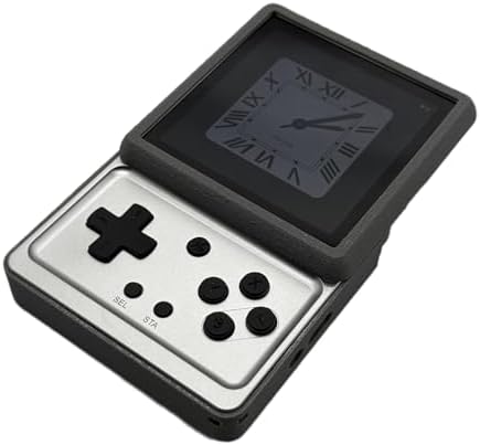 Protective Cover Case for Anbernic RG Rotate, TPU Protective Sleeve 3D Printed Cover Shockproof Protector Shell Case for RG Rotate Handheld Game Console (Black) by Unknown