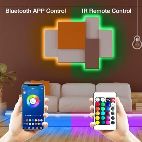 Phopollo 100FT LED Strip Lights RGB Color Changing for Bedroom - Image 3