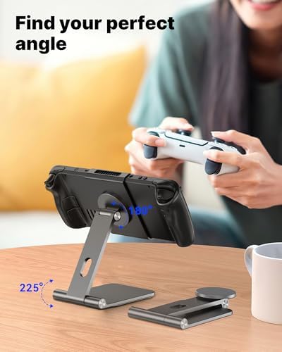 Antank Foldable Adjustable Magnetic Stand Holder for Steam Deck/OLED iPhone - Image 4