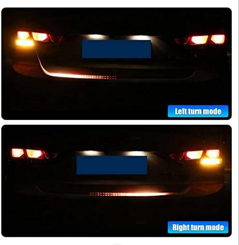 Jeseny Pack-1 Trunk LED Light Bar, Brake Turn Signals, Colorful Fluorescent Light, Universal for Car SUV Truck Trailers (47.2In #Multicolored) - Image 7