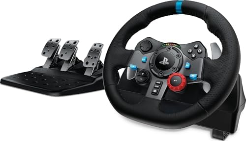 Logitech G29 Racing Wheel and Pedals for PS5/PS4/PC by Unknown