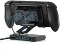 3 Speed Dual Magnetic Cooling Fan Steam Deck Docking Station for ROG Ally X by ZONGALL