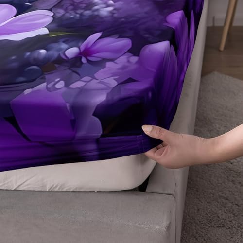HOSIMA Kids Cute Panda Bedding Sets Full,1 Fitted Sheet+2 Pillowcases. - Image 5