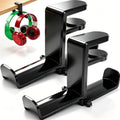 2Pack Dual Headphone Hanger for Desk, 2 in 1 PC Gaming Headset Hooks Holder by TKSDWBLTY
