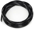 Braided Cable Sleeve, 16.4ft Expandable Mesh Cable Management Sleeve, Wear-Resistant Cord Protectors from Pets No Chew Flexible Wire Sleeving for Audio Video (Black and Silver, 1/2") by ConveniencetoYourLife