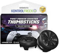 KontrolFreek FPS Freek Galaxy Black for PlayStation 4 (PS4) and PlayStation 5 (PS5) | Performance Thumbsticks | 1 High-Rise, 1 Mid-Rise | Black (Limited Edition) by KontrolFreek