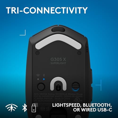 Logitech G305 X Superlight Wireless Gaming Mouse - Black - Image 5