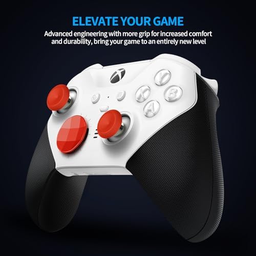 Complete Component Pack Replacement Parts Repair Accessories Kit with Storage Case, Charging Dock and Cable,6 Thumbsticks, 4 Paddles, 2 D-Pads for Elite Series 2 and Core Controller - Image 4