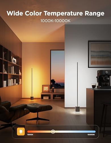 Govee Floor Lamp 3 with Luminblend+ Technology, 1000K-10000K Standing Lamp - Image 4