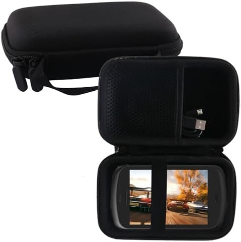 Hard Carrying Case Compatible with RG Slide/RG34XX/RGB20SX Handheld Game Console (Case Only) by WERJIA