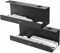 VIVO 2 Pack Black 17 inch Extra Deep Cable Management Tray, DESK-AC16-2C by Unknown