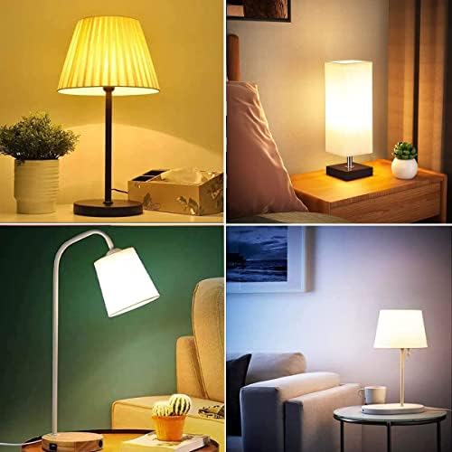 RGB Color Changing Light Bulbs,40W Equivalent,9W RGB LED Light Bulbs,A19 E27/E26 Warm White 6500K,16 Color Multicolor Light Bulb Dimmable Light for Home Party Bedroom Outdoor(4Pack) - Image 5